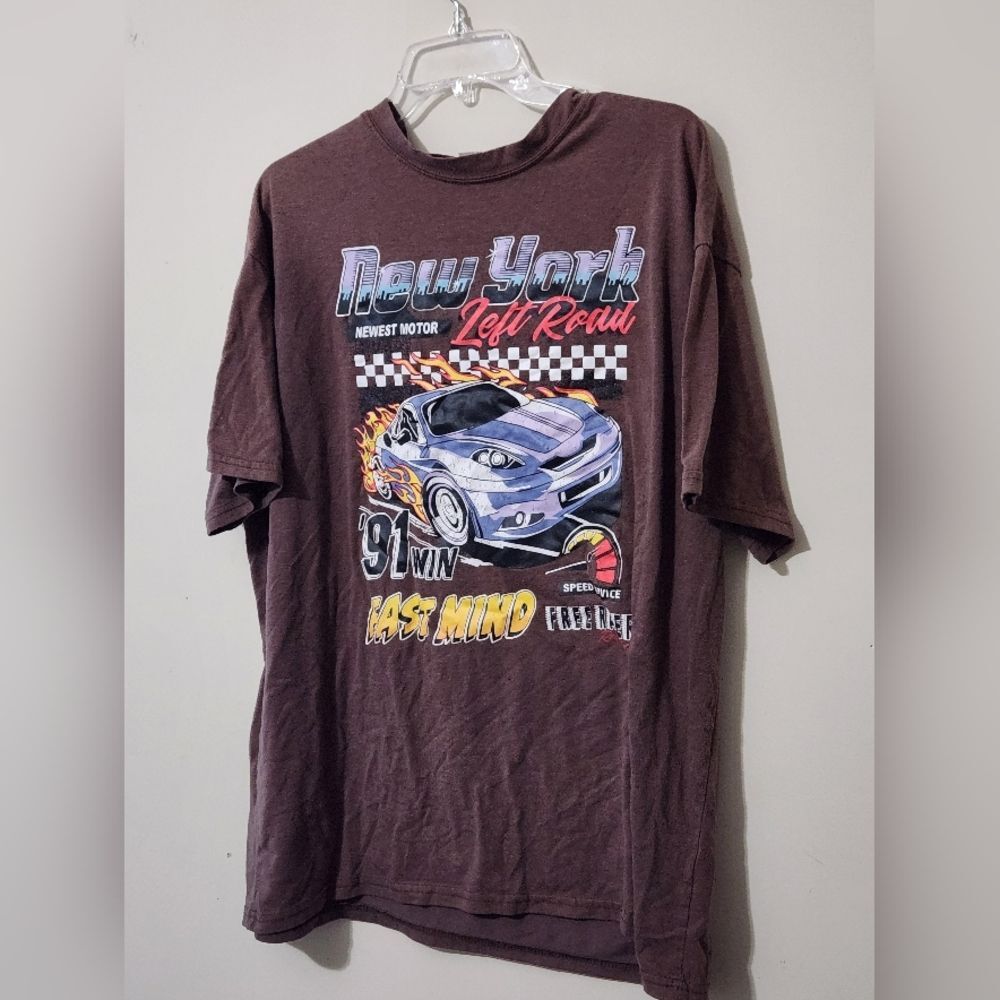 Brown Graphic Men's T-Shirt